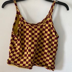 ARQ checker crop tank - like new